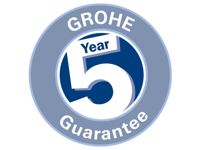 5 -Летняя гарантия производителя GROHE