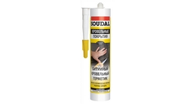 Битумный герметик Soudal позволяет починить крышу в любую погоду